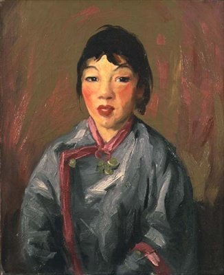 Grace, Číňanka od Robert Cozad Henri