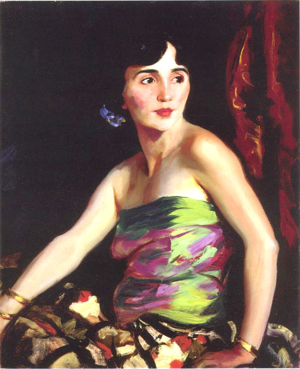 Španělská tanečnice Isolina Maldonado, 1921 od Robert Cozad Henri