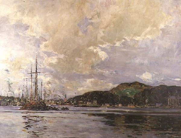Tigh Na Bruick: na Clyde od Robert D. Pasquoil
