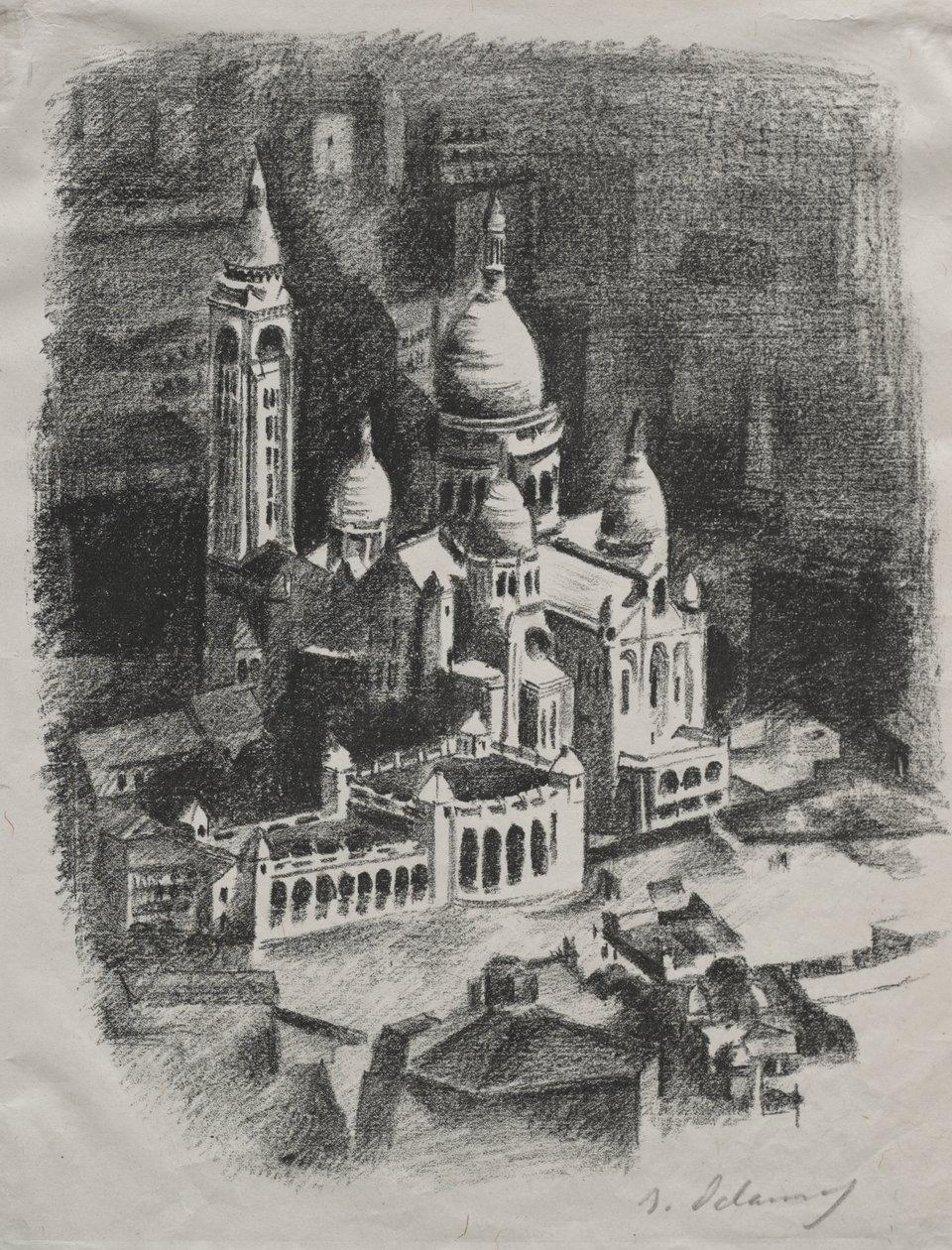 Allo Paris: Frontispiece k rezervaci od Robert Delaunay
