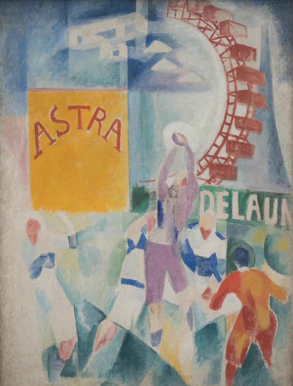 Die Mannschaft von Cardiff od Robert Delaunay