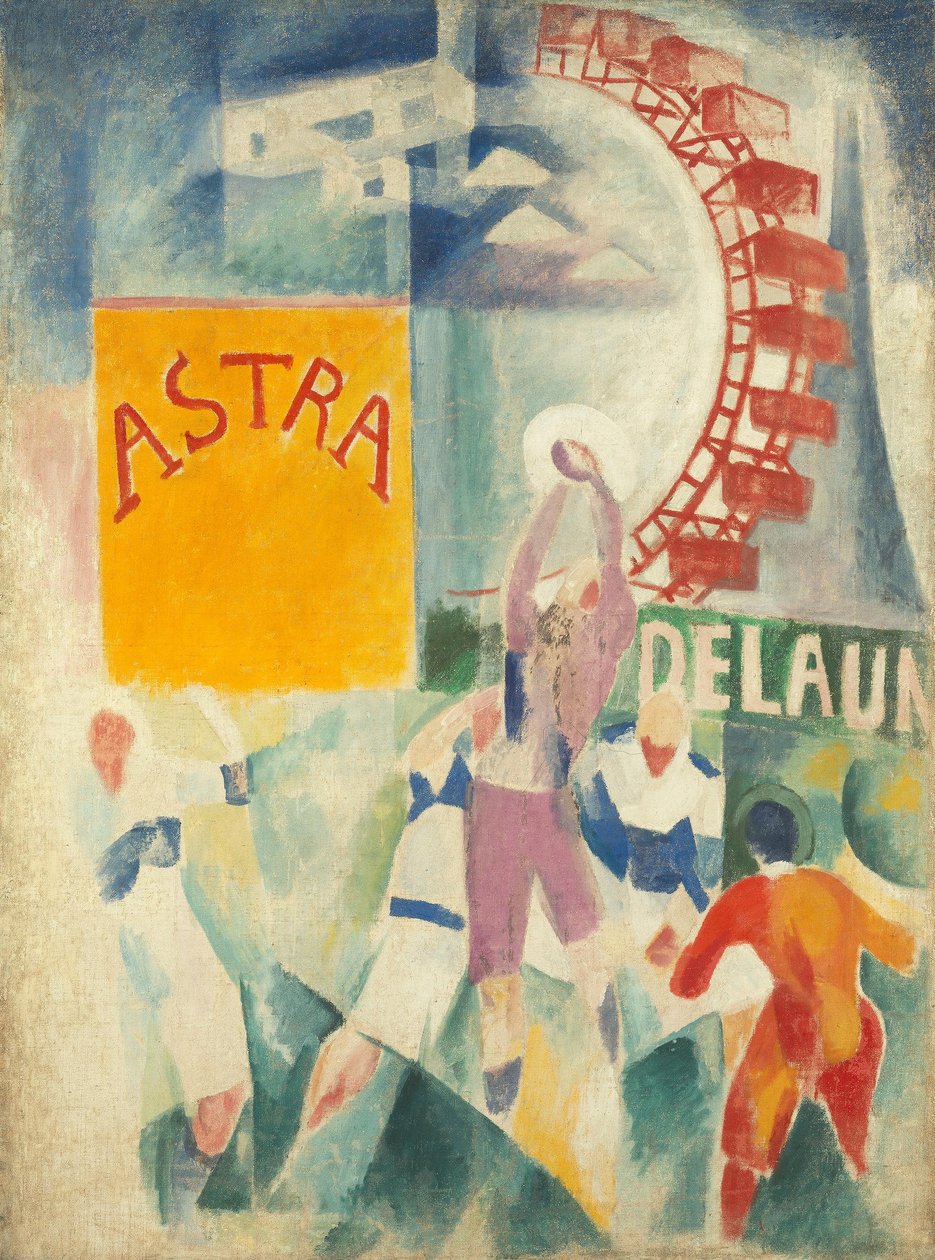 Die Mannschaft von Cardiff od Robert Delaunay