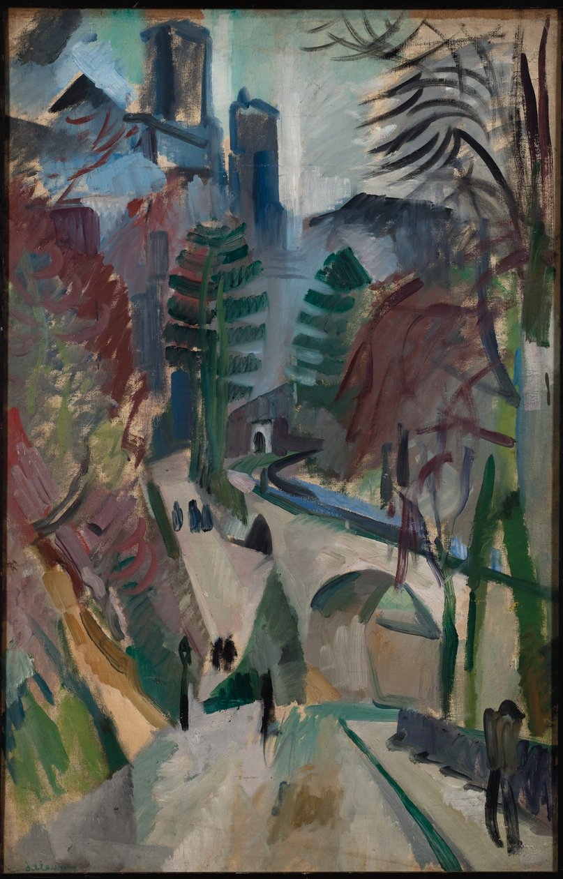 Krajina Laon od Robert Delaunay