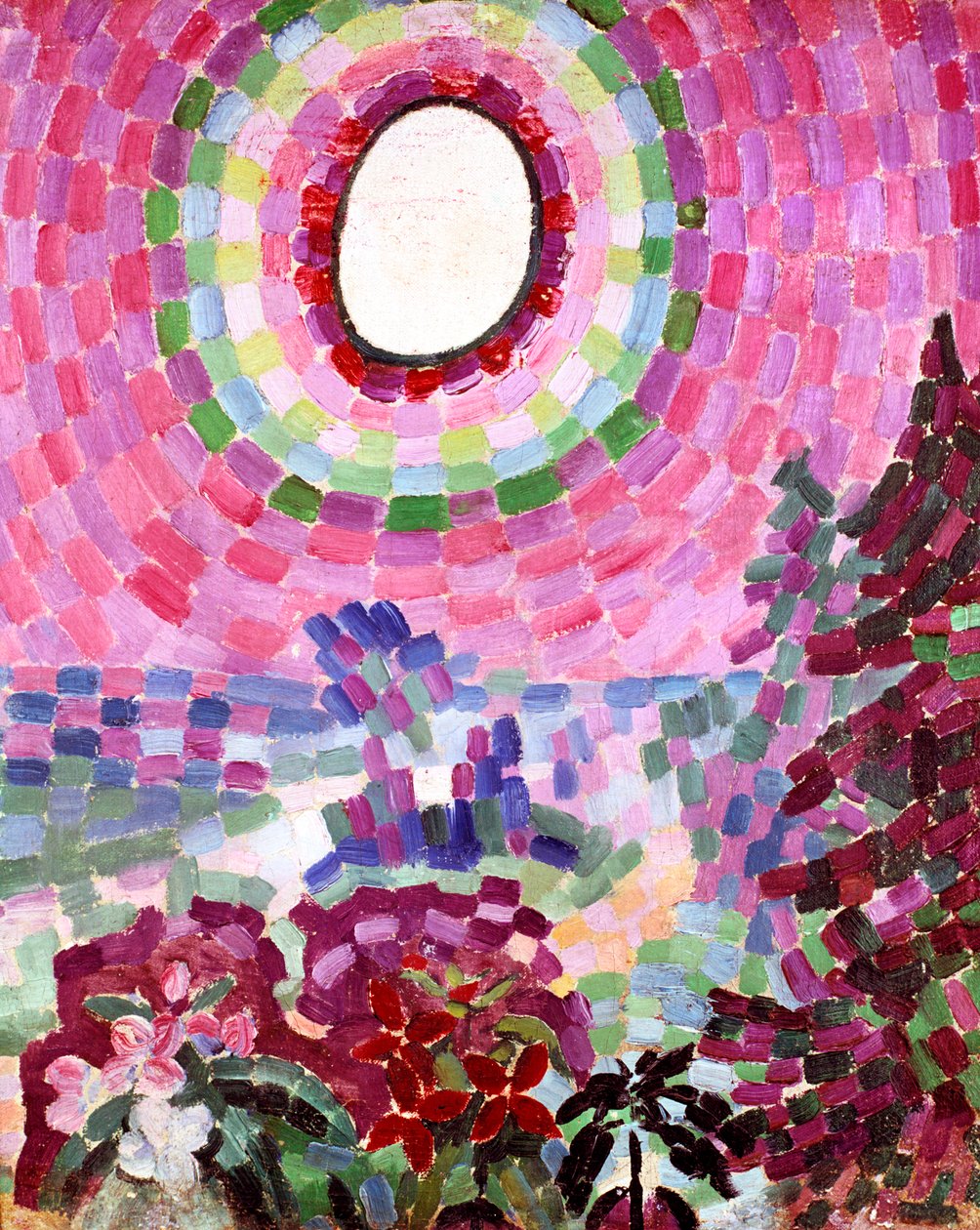 Průchod s diskem, 1906 od Robert Delaunay