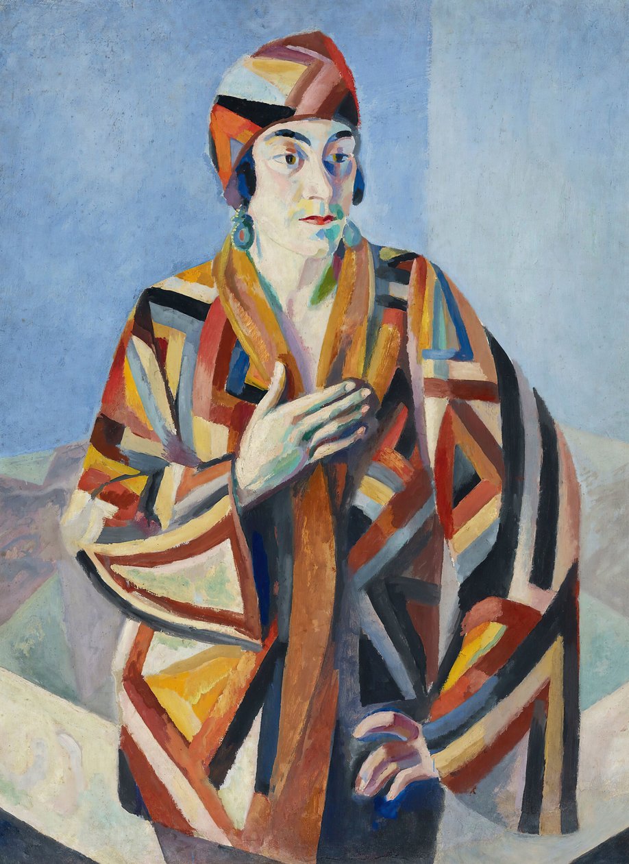 Portrét Madame Mandel, 1923. od Robert Delaunay