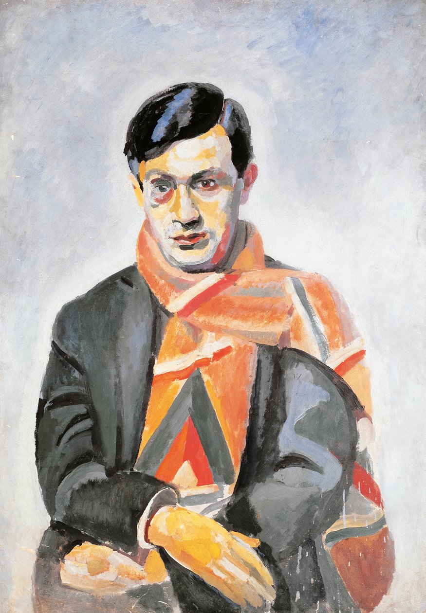 Portrét Tristana Tzary od Robert Delaunay