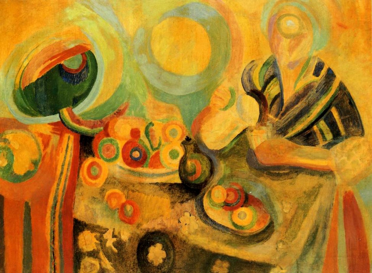 Nalévání od Robert Delaunay