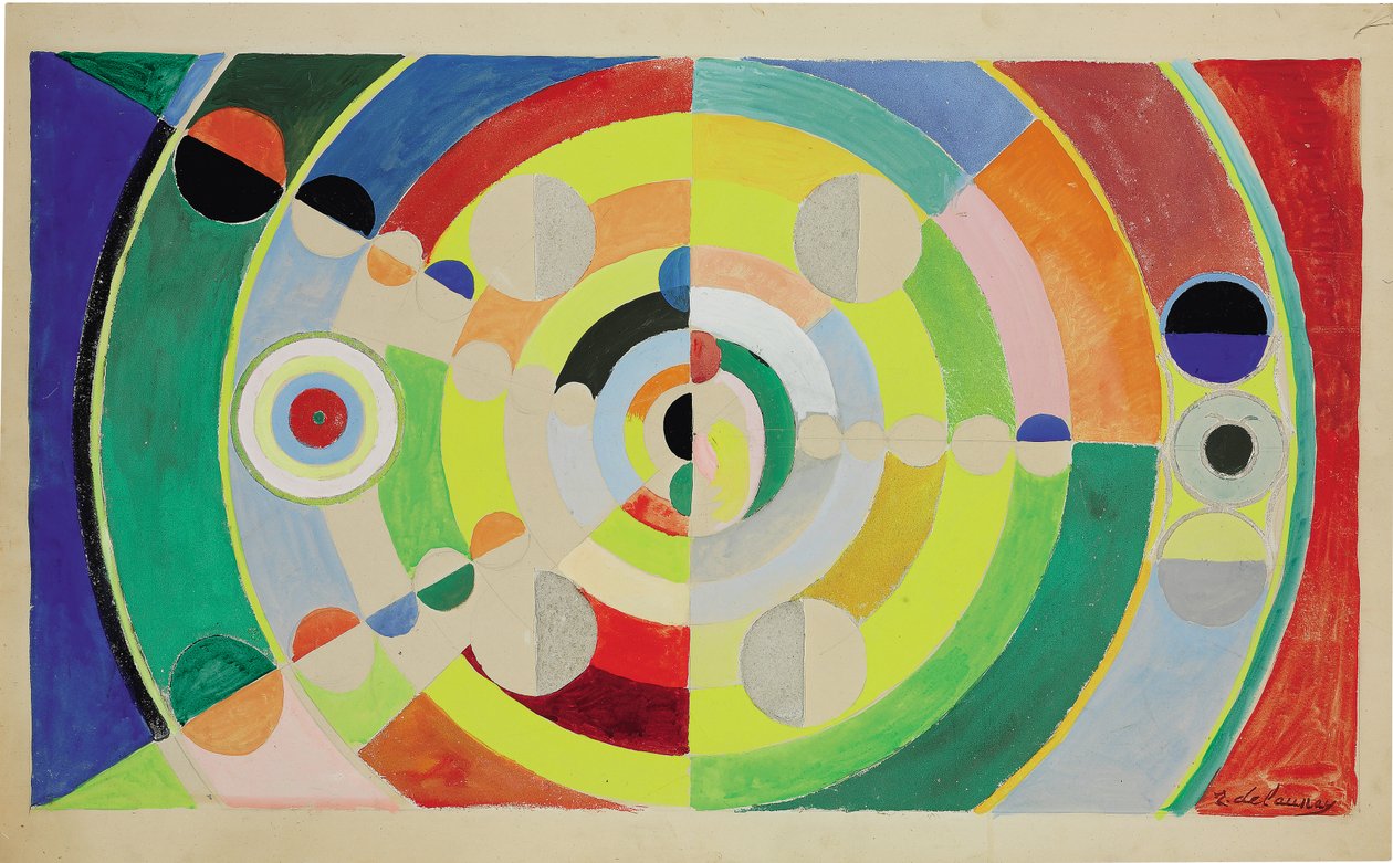 Reliéfní disky od Robert Delaunay