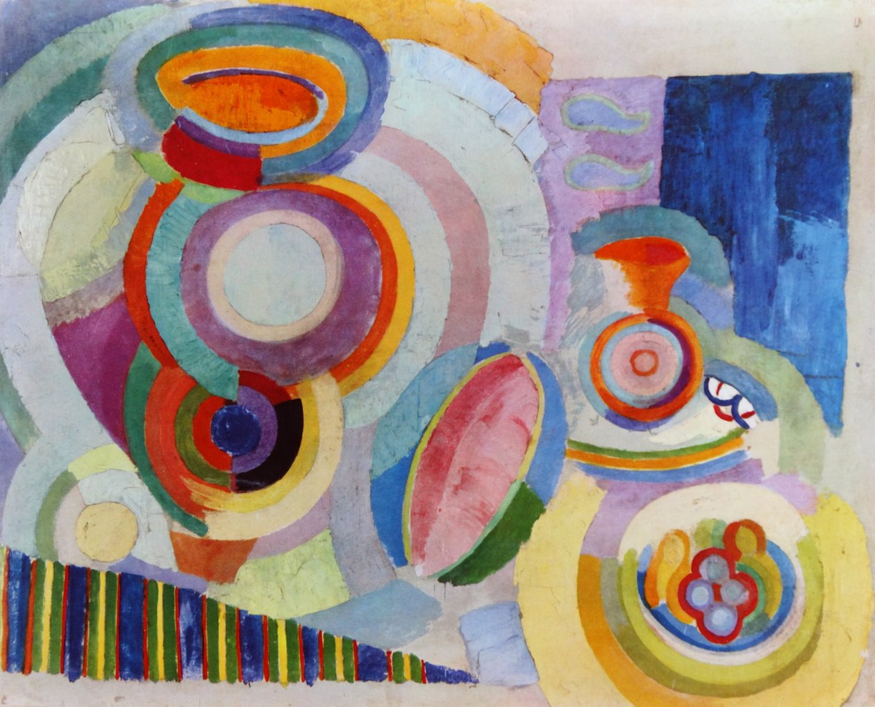 Robert Delaunay Portugalské zátiší od Robert Delaunay