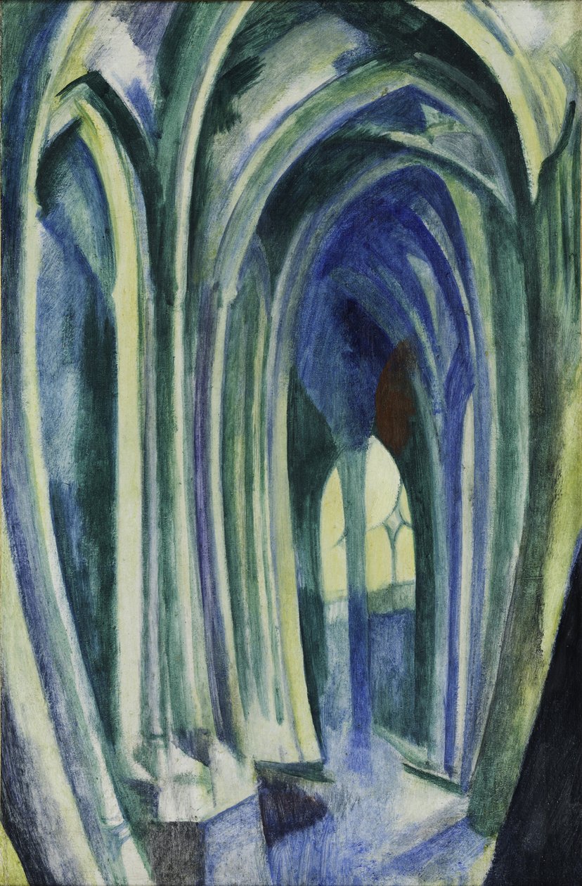 Svatý Séverin č. 5. Duha, 1909-1910 od Robert Delaunay