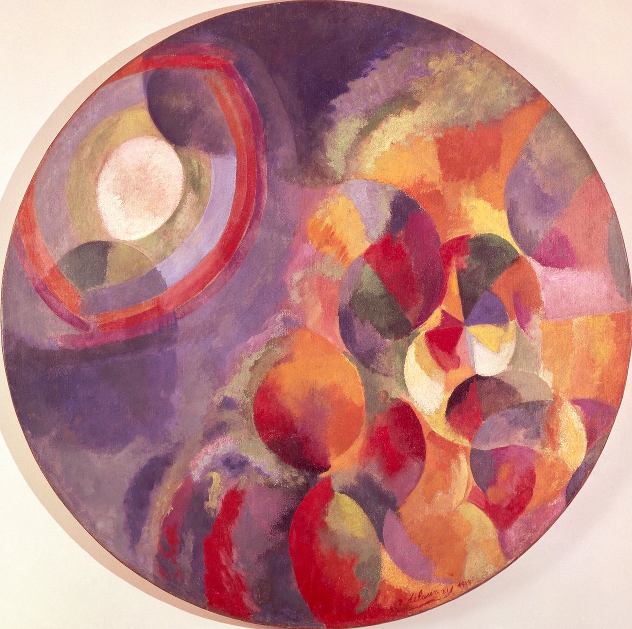 Současné kontrasty, slunce a měsíc od Robert Delaunay