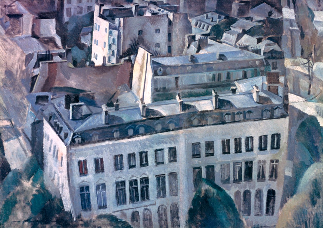 Studie pro město, 1909-1910 od Robert Delaunay