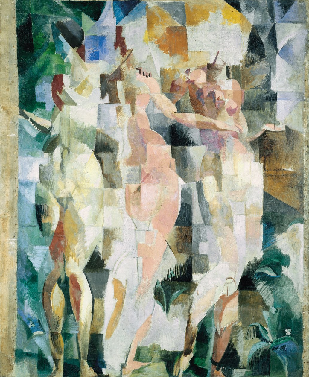 Tři Grácie; Les Trois Graces od Robert Delaunay