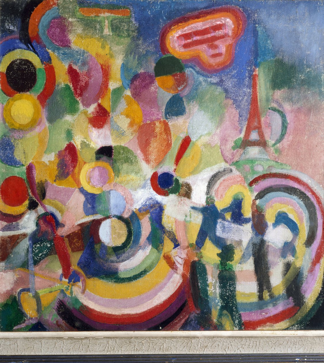Pocta Louisi Bleriotovi (olej na plátně od Robert Delaunay
