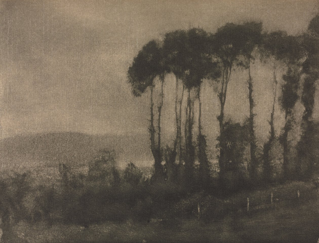 Práce s kamerou: Toucques Valley, 1906. od Robert Demachy