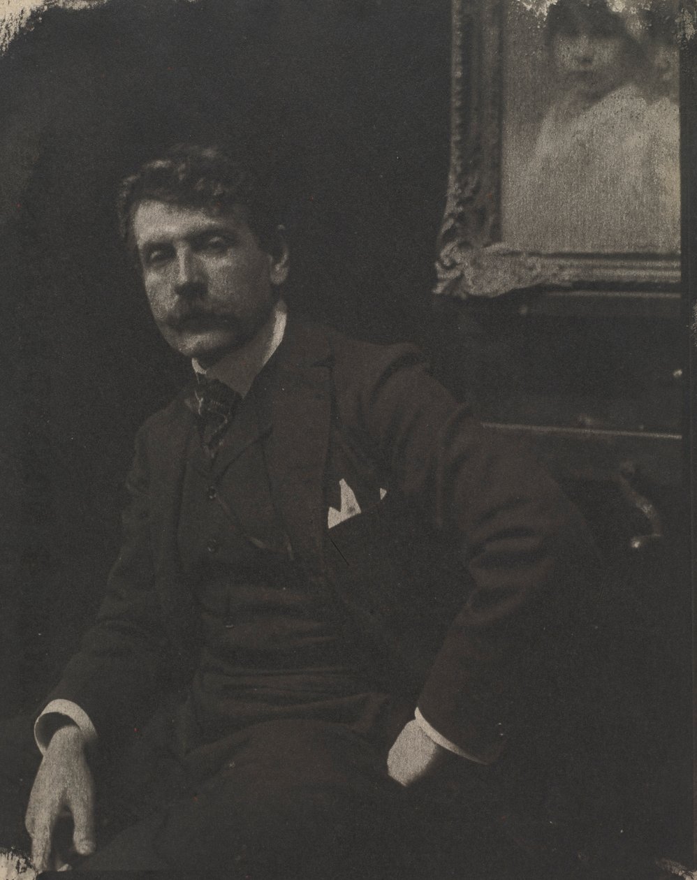 Bez názvu, c. 1900-1906. od Robert Demachy