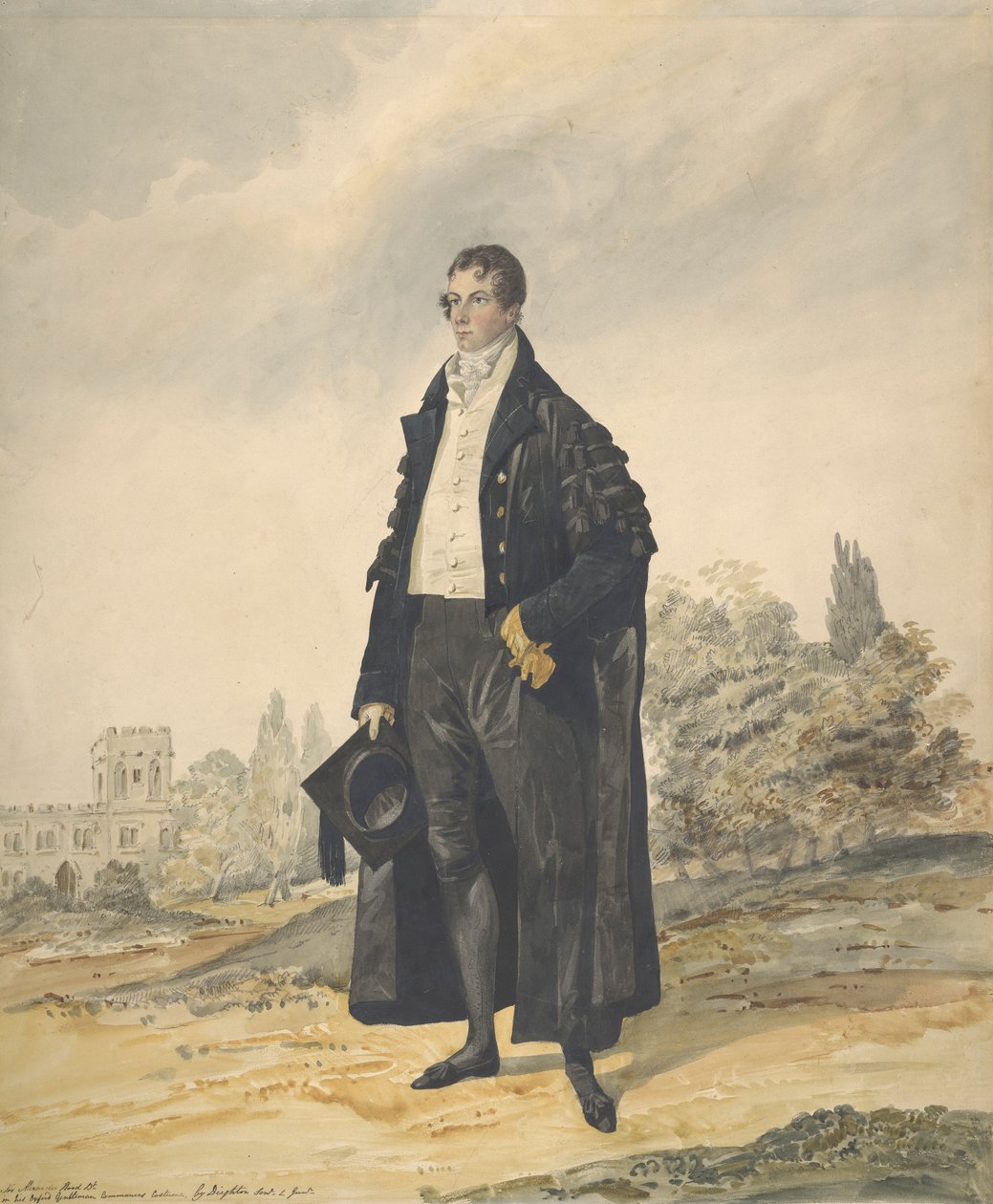 Sir Alexander Hood, Bart. od Robert Dighton