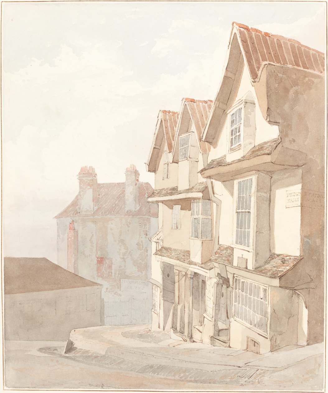 Pohled na Church Lane, Bristol od Robert Dixon