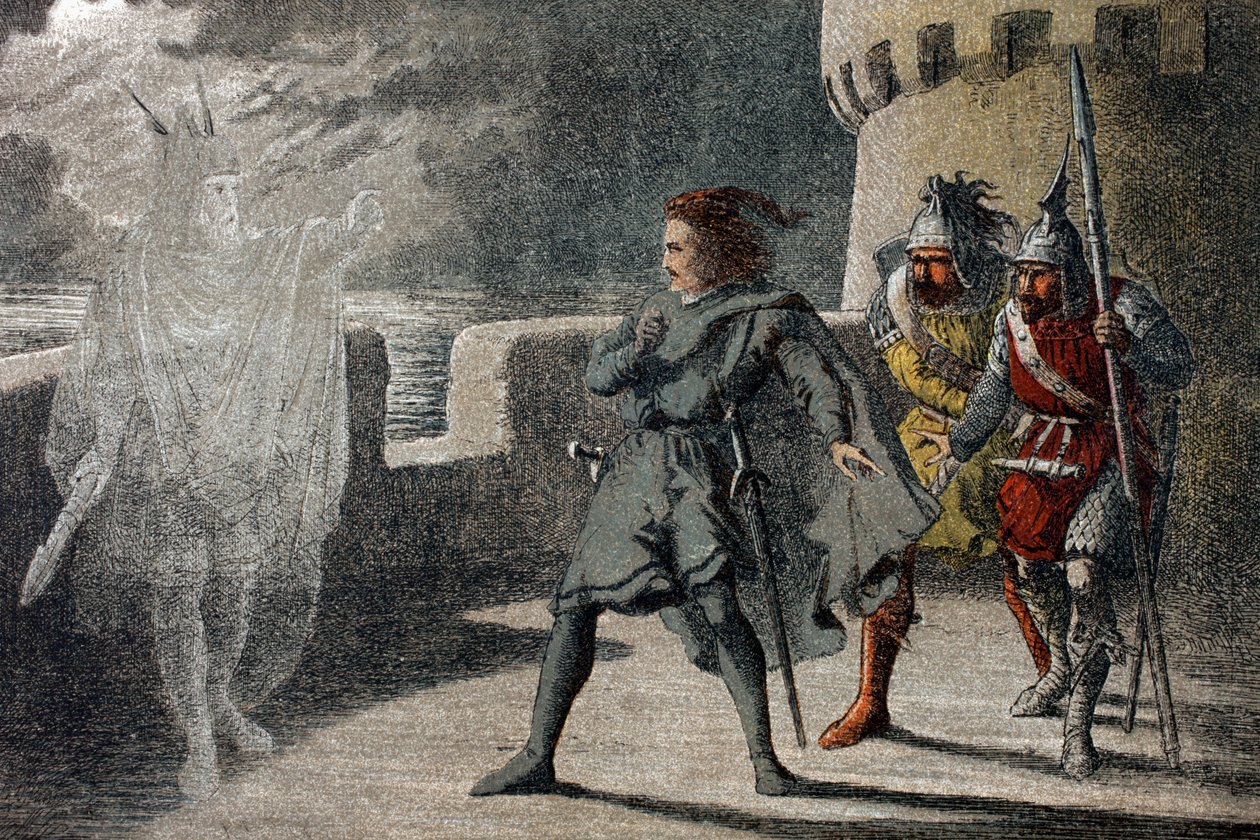 "U všech svatých! Udělám ducha z toho, kdo mi to dovolí. od Robert Dudley