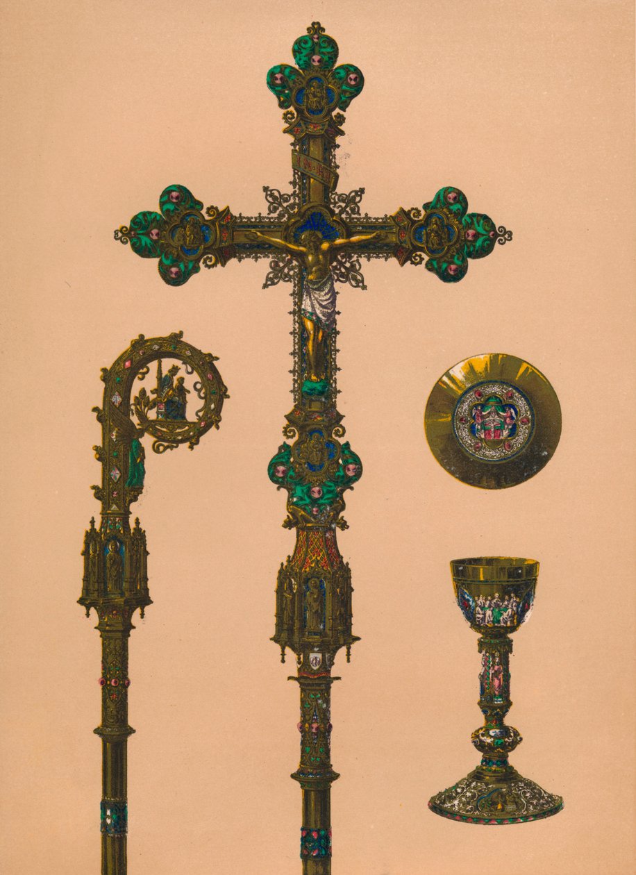 Předměty pro církevní použití od E.C. Trioullier, Paříž, 1893. od Robert Dudley