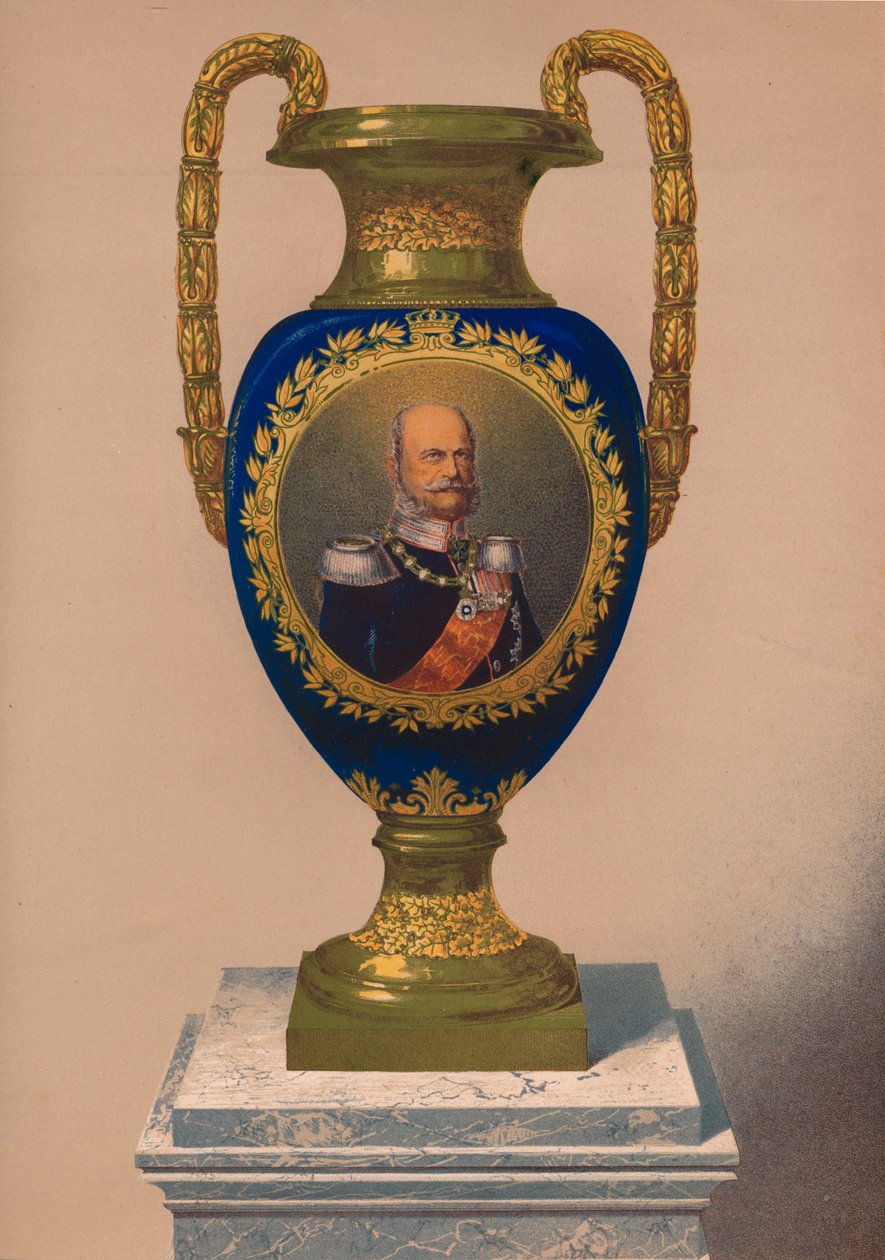 Porcelánová váza, 1863. od Robert Dudley