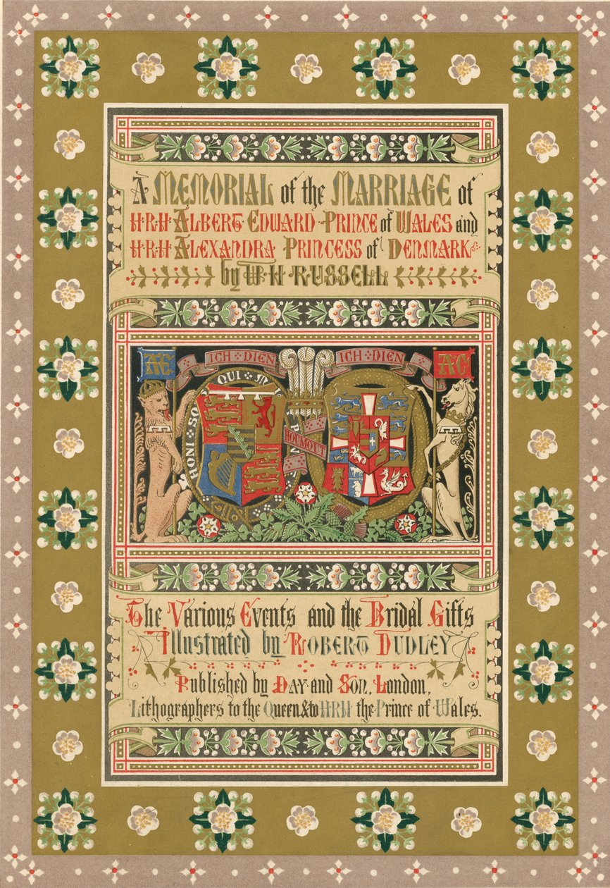 Titulní strana (chromolit) od Robert Dudley