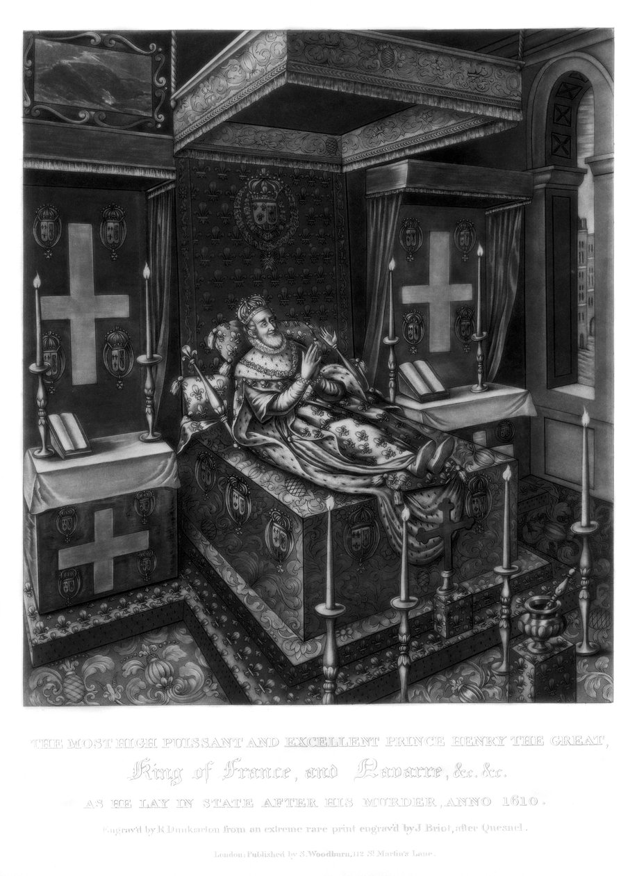 Jindřich IV., francouzský král, 1816. od Robert Dunkarton