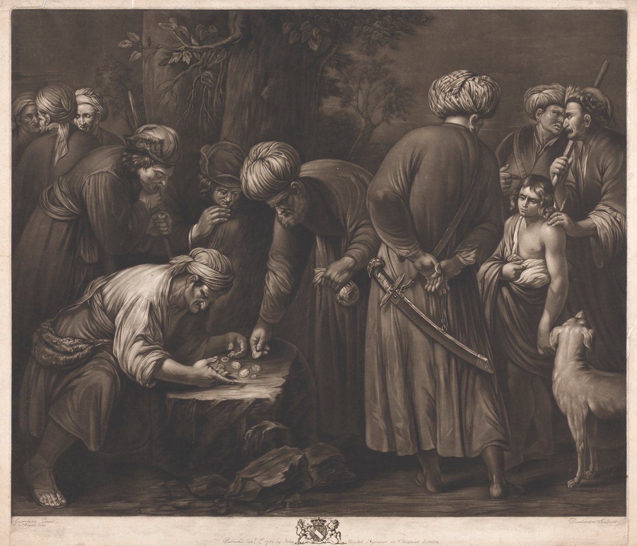 Joseph prodaný svými bratry od Robert Dunkarton