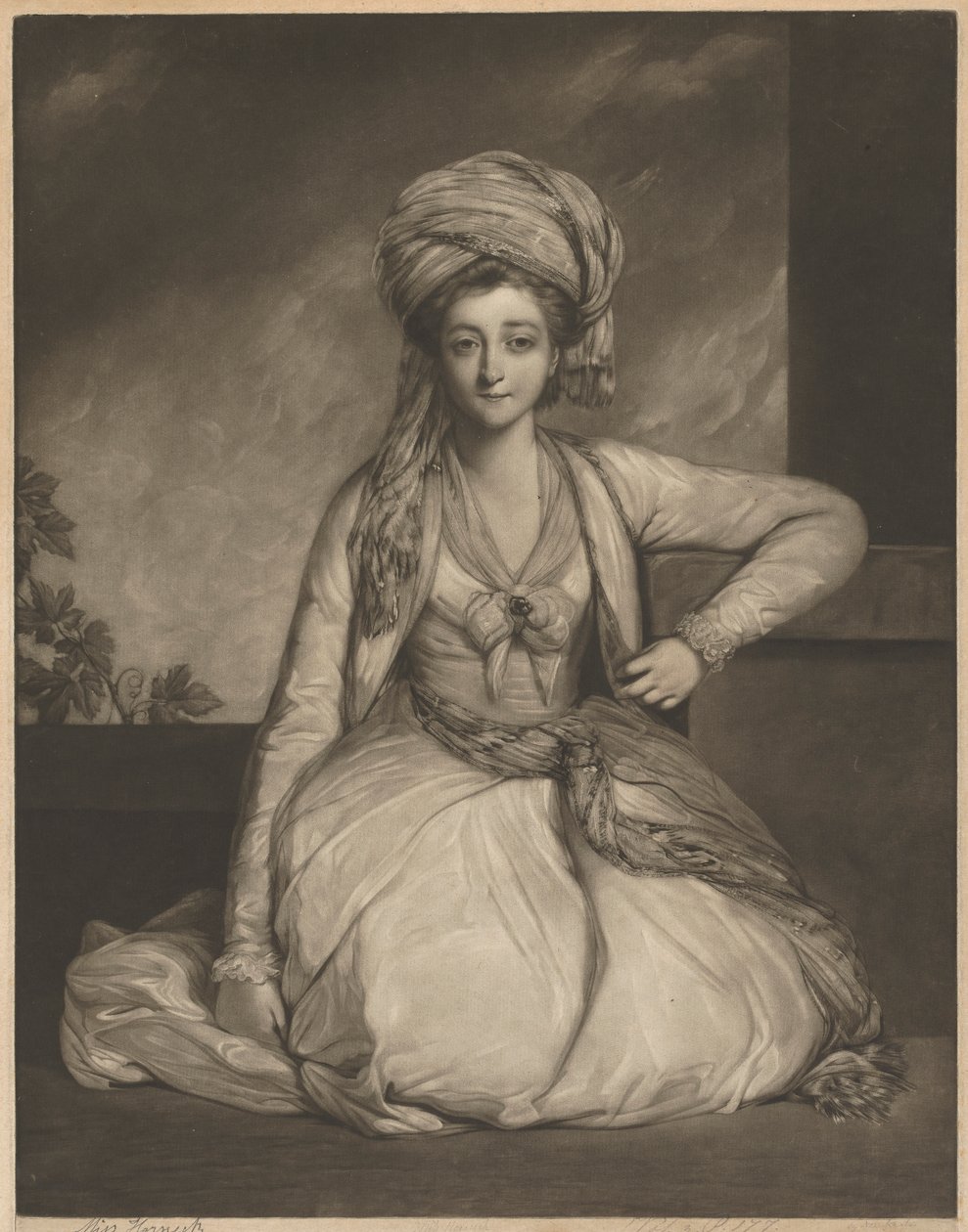 Paní Mary Gwyn (rozená Horneck) od Robert Dunkarton