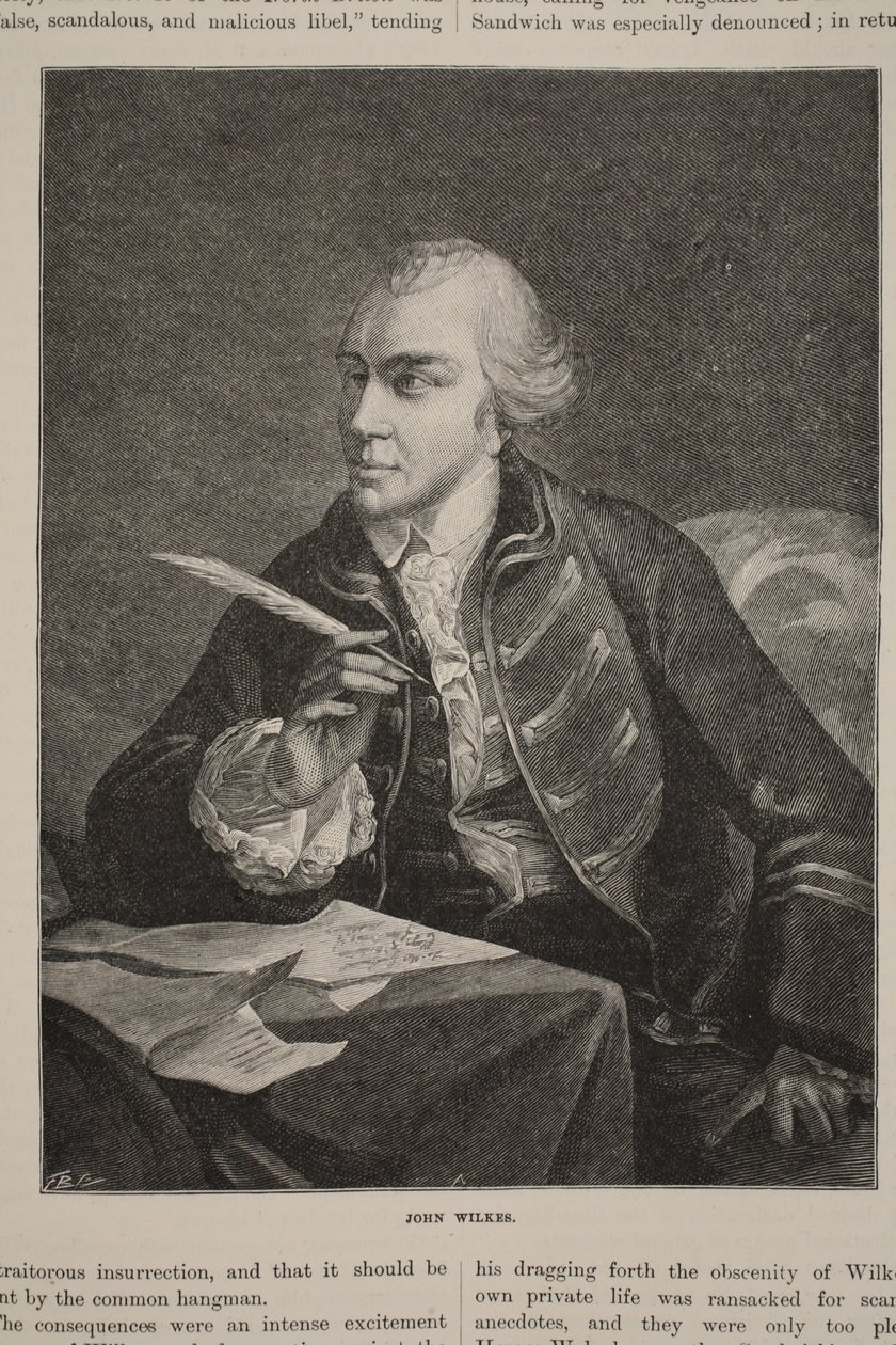 John Wilkes, ilustrace z 
