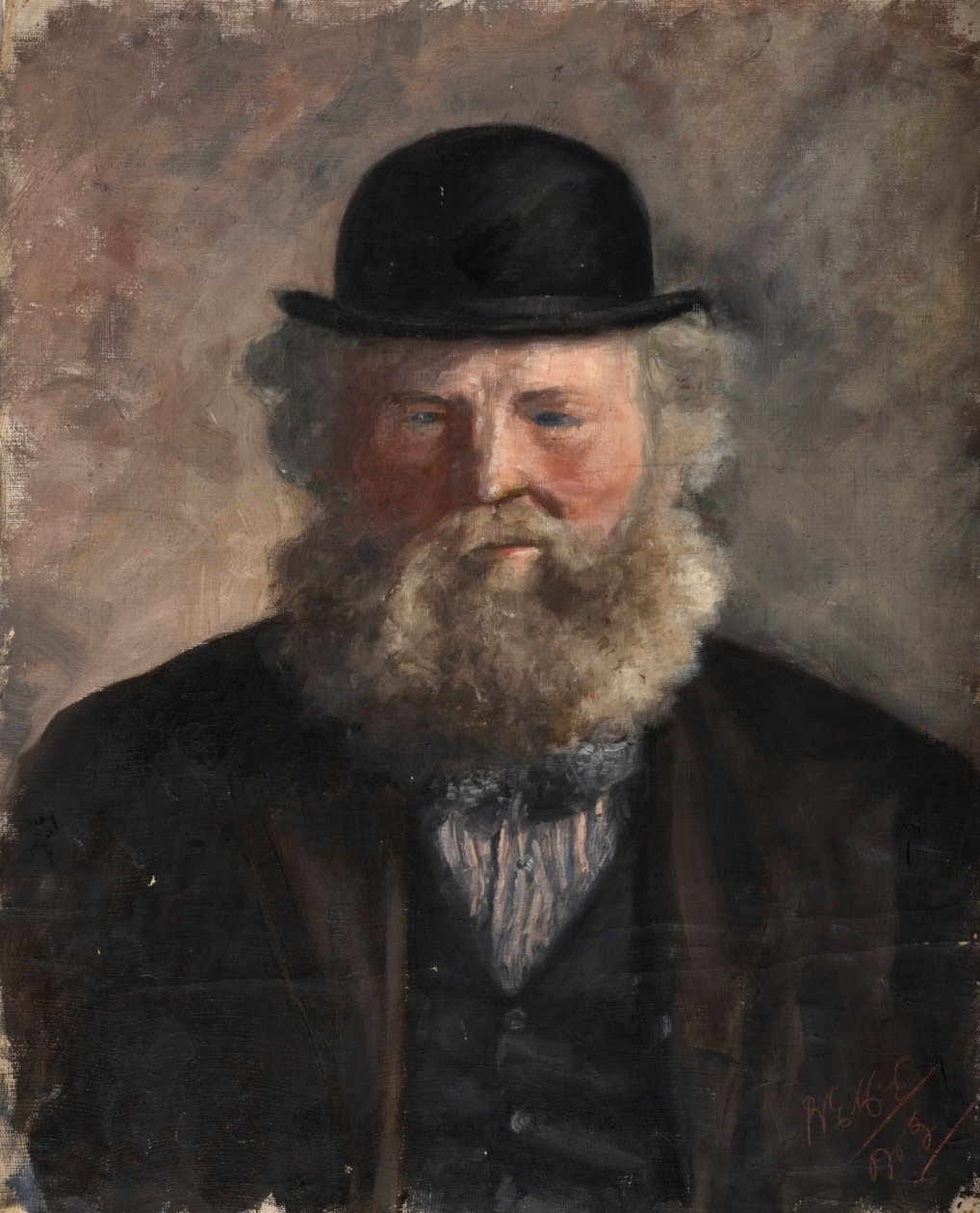 Hlava starého muže od Robert Ernest McEune
