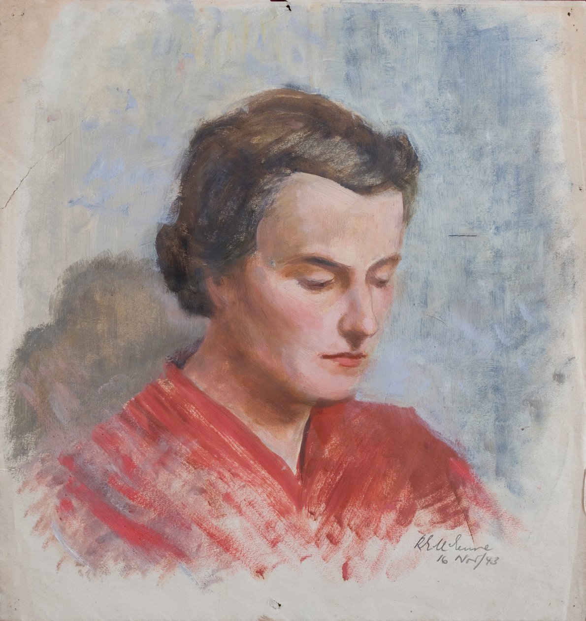 Paní Smithová z Royal Grammar School, Newcastle od Robert Ernest McEune