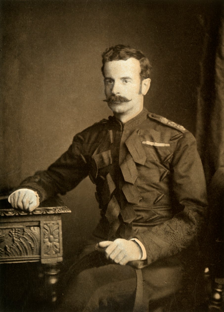 Brigádní generál hrabě z Dundonaldu, 1900. od Robert Faulkner and Co
