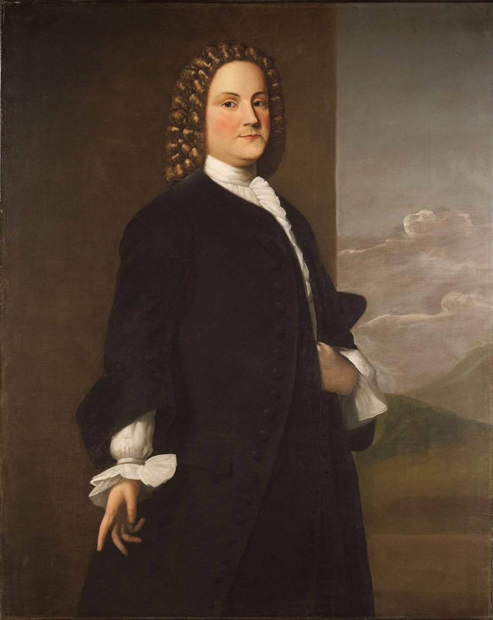 Benjamin Franklin (1706-1790) od Robert Feke