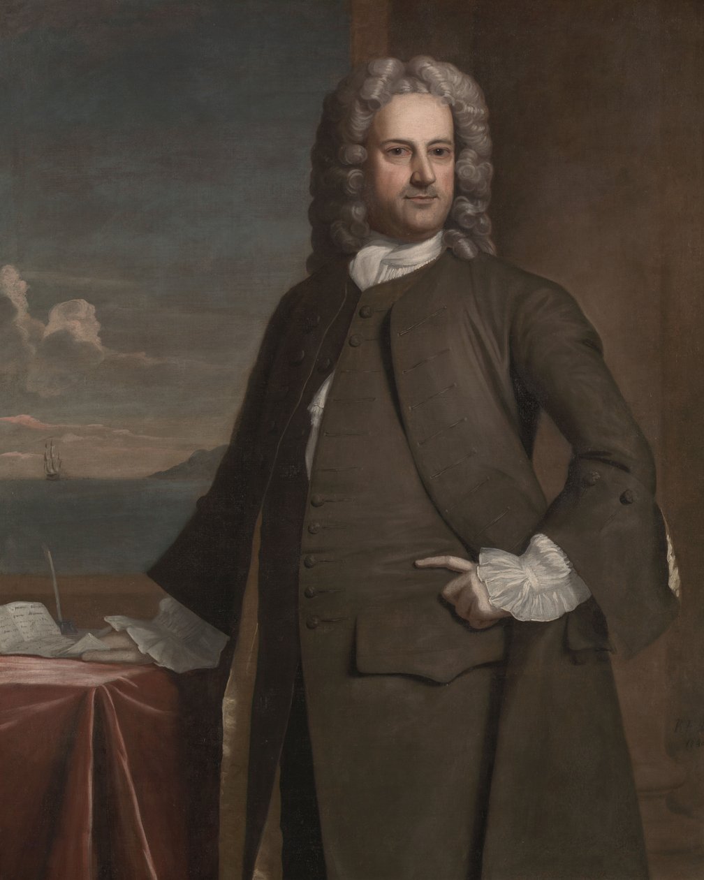 Charles Apthorp, 1748 od Robert Feke