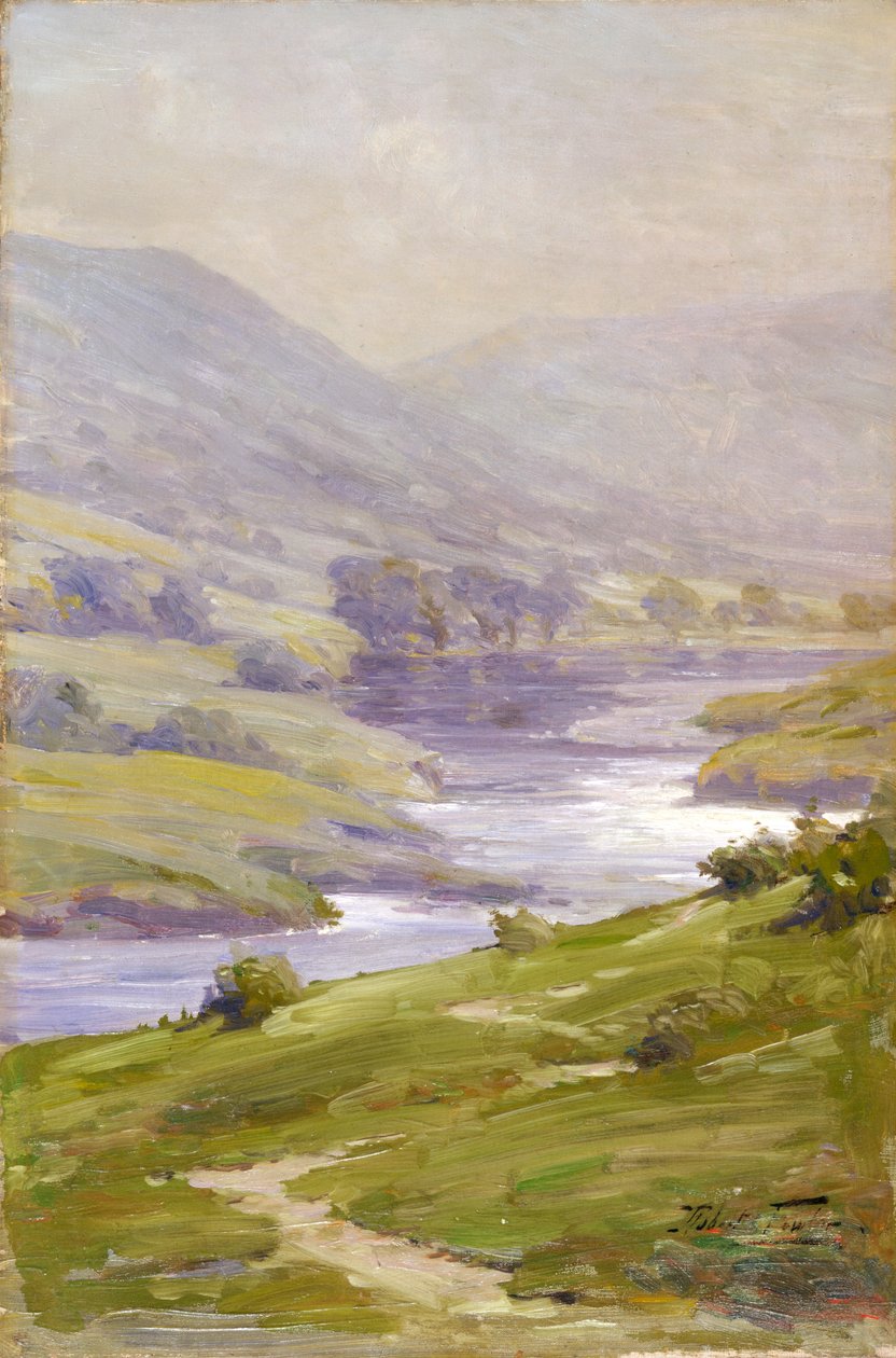 Ohyb na řece Conway (obraz) od Robert Fowler