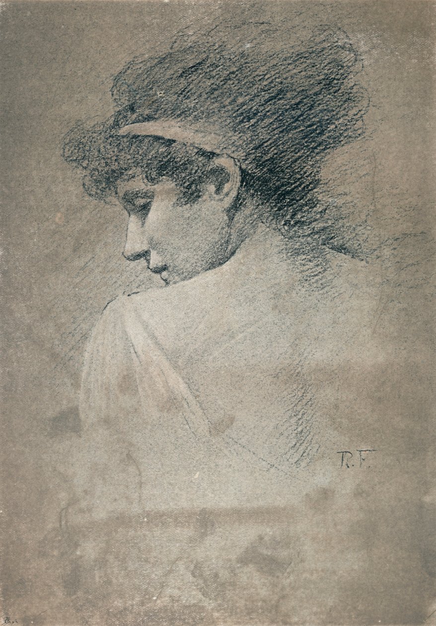 Female Study, c1895, 1897 od Robert Fowler
