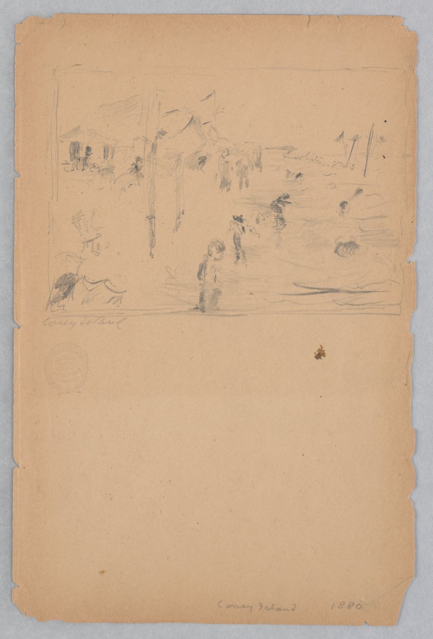 Coney Island, Brooklyn, NY od Robert Frederick Blum