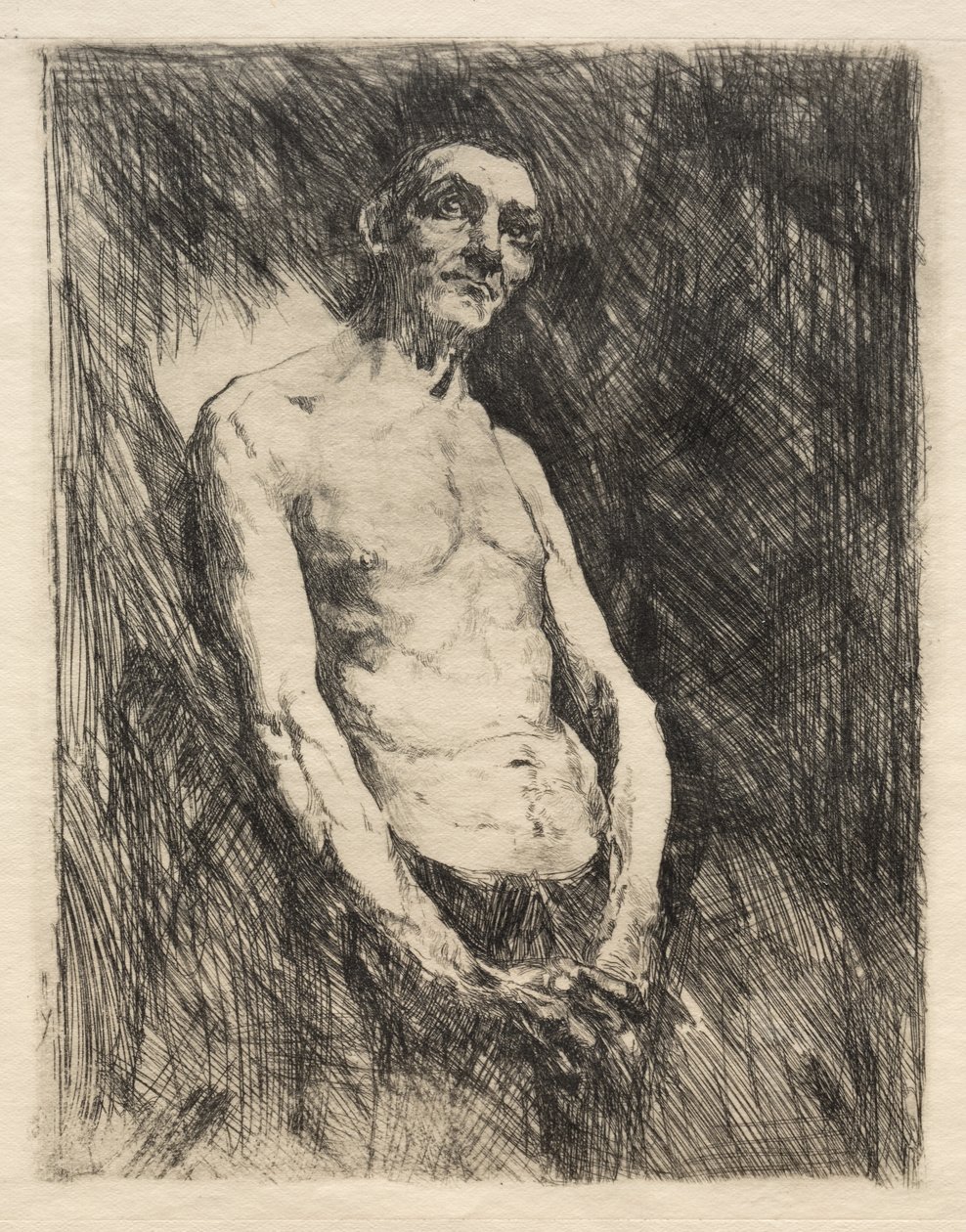 Polonahá postava muže, 19. století. od Robert Frederick Blum