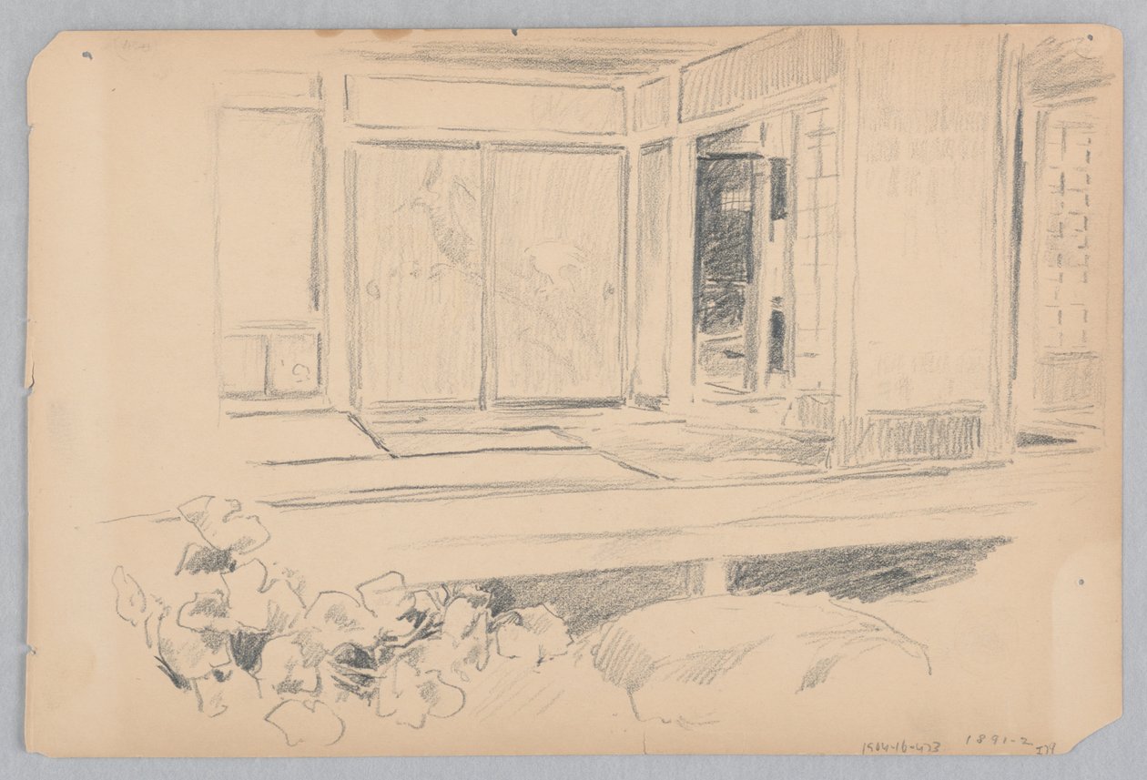 Interiér, Japonsko od Robert Frederick Blum