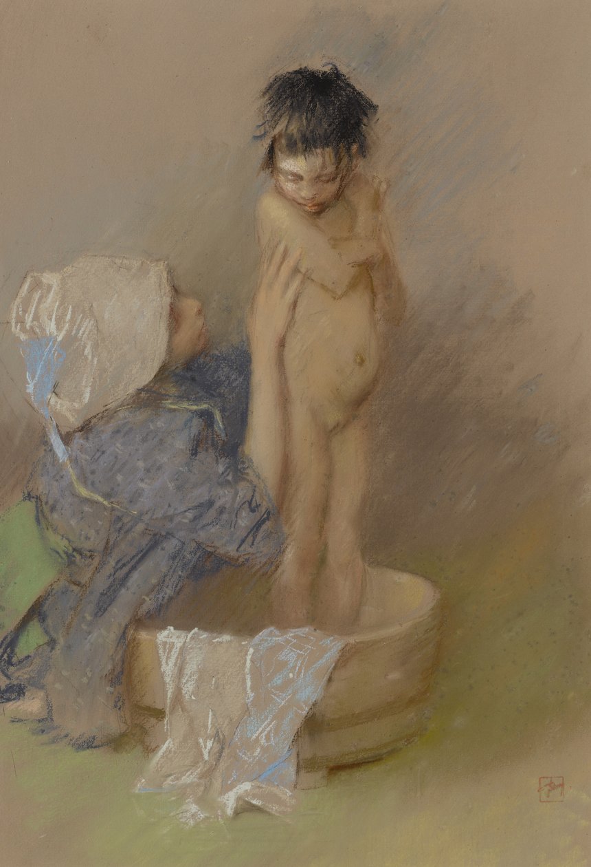 Lázně, 1890 od Robert Frederick Blum