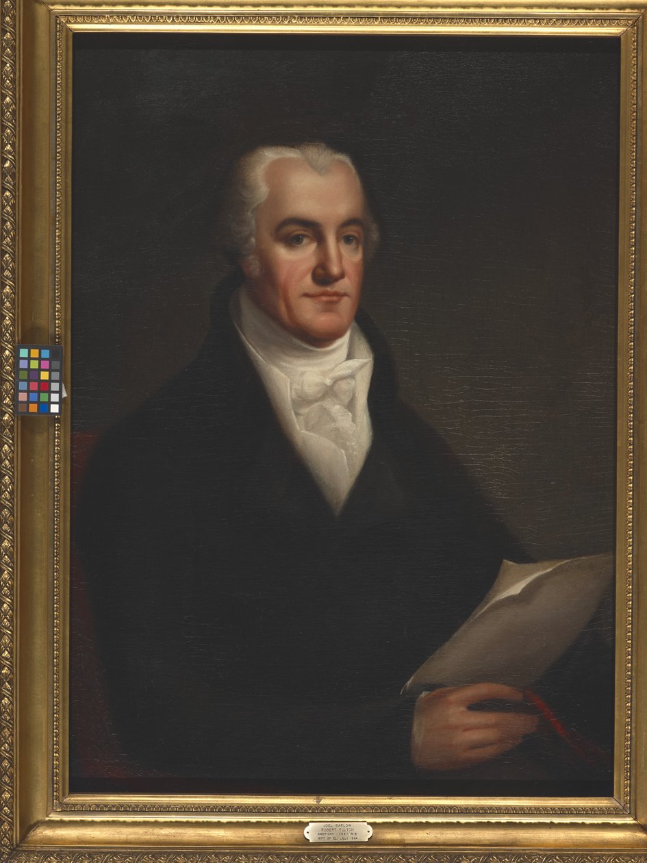 Portrét Joel Barlow (olej na plátně) od Robert Fulton