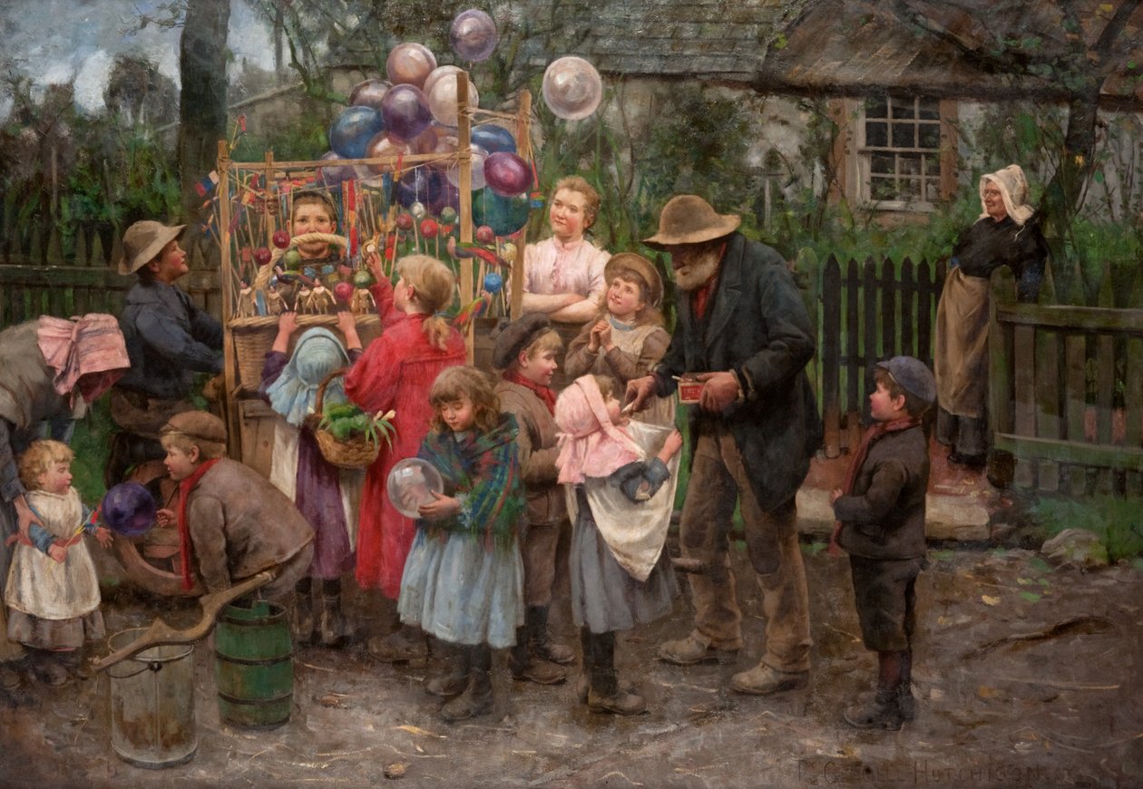 The Gundy man, kolem roku 1897 (olej na plátně) od Robert Gemmell Hutchison