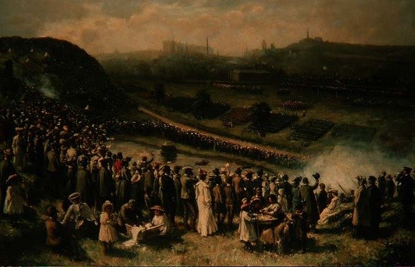 The Scottish Volunteer Force Review, Edinburgh od Robert Gemmell Hutchison