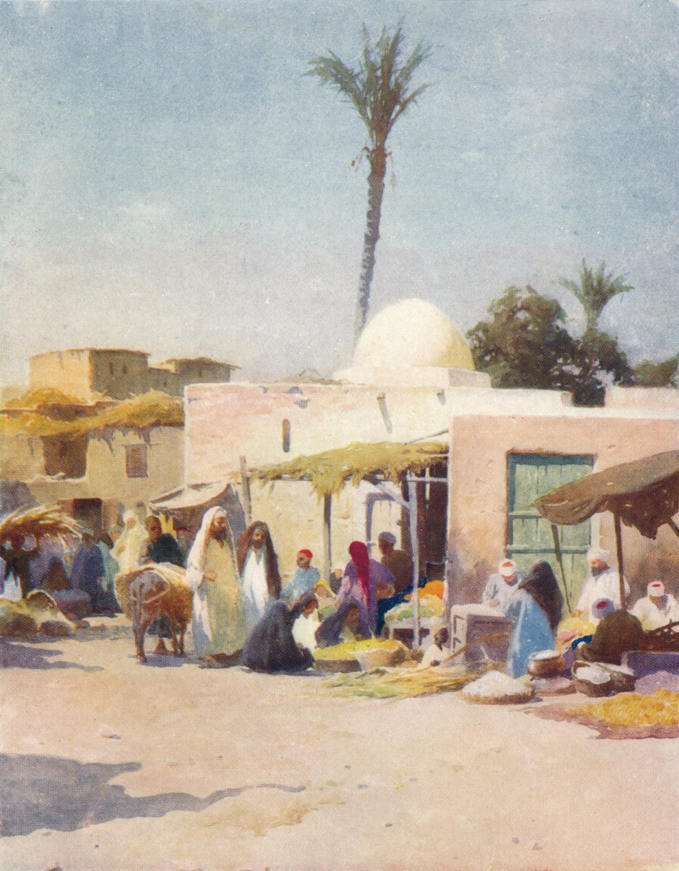 A Corner in the Market-Place, c1880, 1904 od Robert George Talbot Kelly
