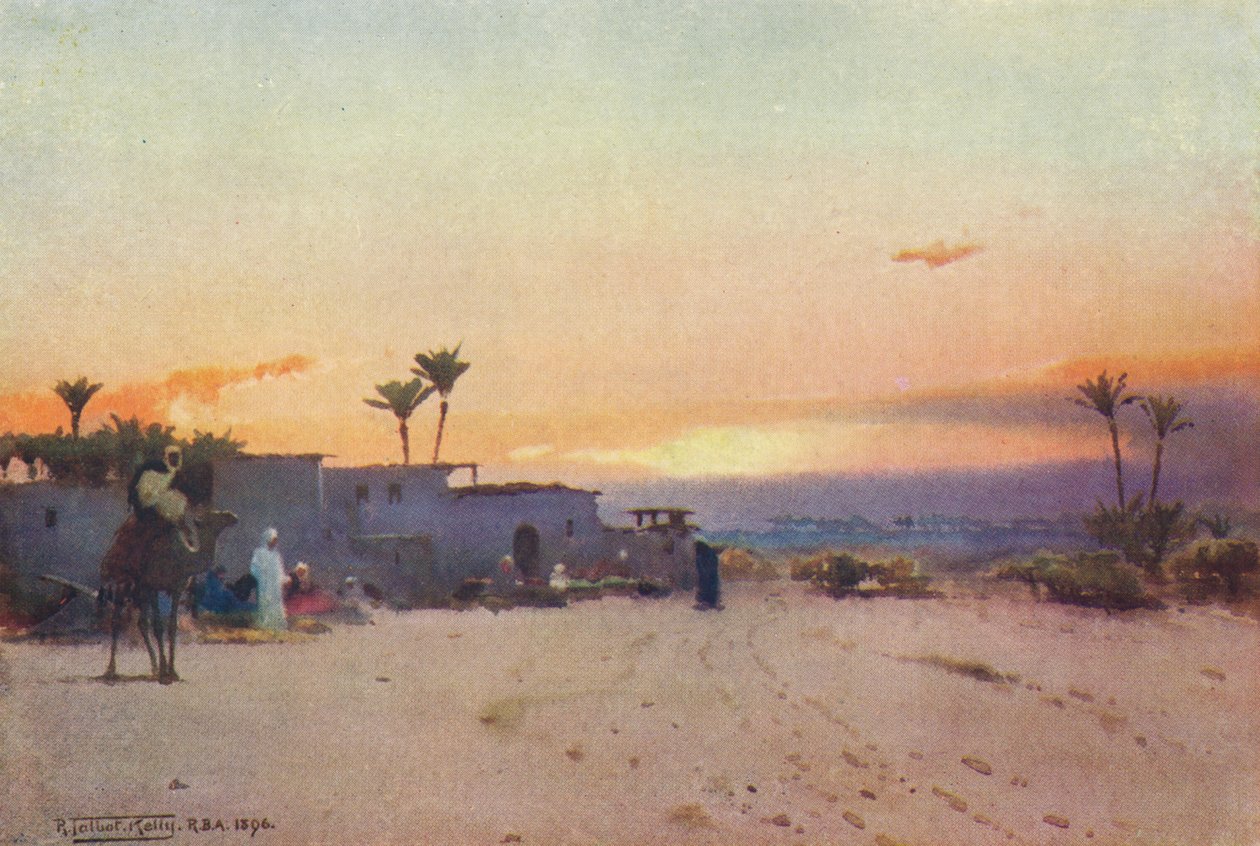 Vesnice Fellah, c1880, 1904 od Robert George Talbot Kelly
