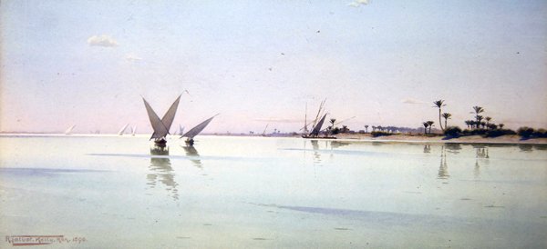 Denní světlo na Nilu od Robert George Talbot Kelly