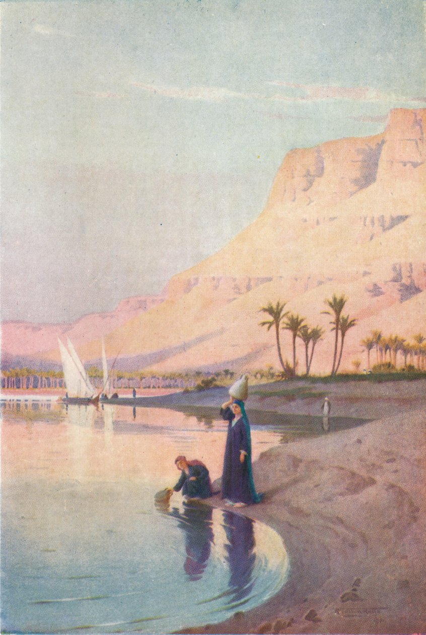 Gibel Kasr-es-Saad, c1880, 1904 od Robert George Talbot Kelly