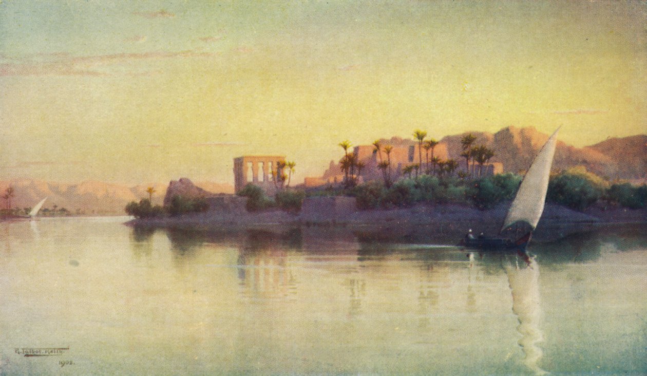 Philae, c1880, 1904 od Robert George Talbot Kelly