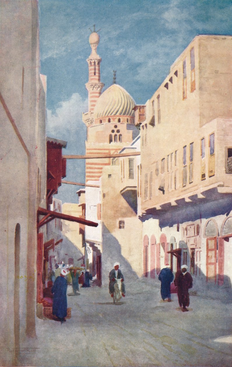 Mešita Sais, Káhira, c1880, 1904 od Robert George Talbot Kelly